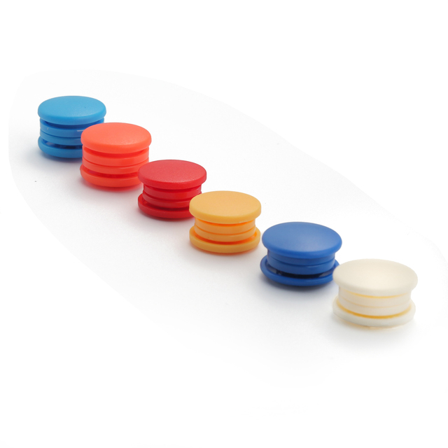 Manufacture Custom Brand Logo Eco-Friendly Plastic Resin Round Snap Button with Simple Design for Garment Umbrella