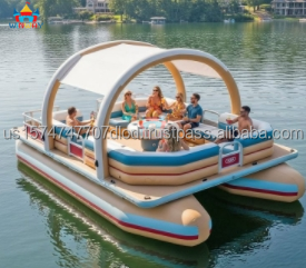 Barco inflable al aire libre grande lindo personalizado INS para equipo de entretenimiento al aire libre - Product Image 6