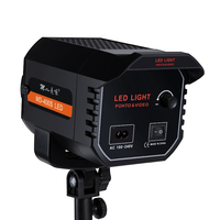 Lampe vidéo LED portable en aluminium 100W, alimentation AC/DC, télécommande, gradation continue, éclairage photo, éclairage de studio photo