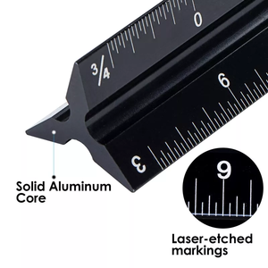 Règle d'échelle triangulaire en aluminium - Product Image 3
