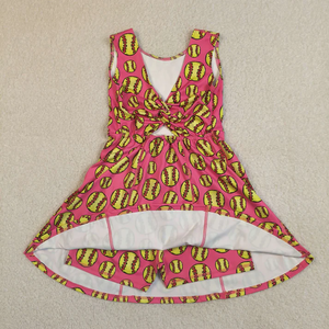 Vestido Deportivo de Verano para Niñas, Listo para Enviar, Vestido sin Mangas para Bebés y Niñas, Pantalones Cortos hasta la Rodilla para el 4 de Julio - Product Image 6