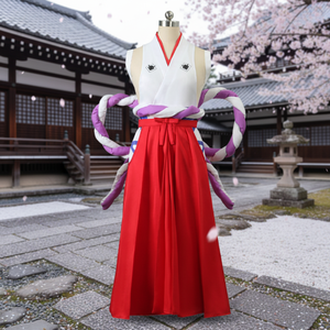 Trajes de kimono para mujer de <span class=keywords><strong>Yamato</strong></span>, disfraz de Kozuki Oden, uniforme para fiesta de Carnaval y Halloween - Product Image 6