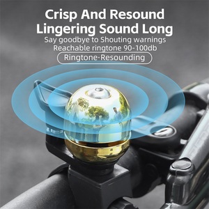 西部自行车复古自行车铜声音车把戒指喇叭铃安全铃声清脆小巧便携山地车铃 - Product Image 5