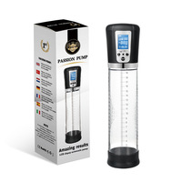 Pompe à vide électrique d'agrandissement de pénis de vente chaude, pompe d'extension automatique rechargeable d'agrandissement de pénis à vide poussé, dispositif de pression d'air