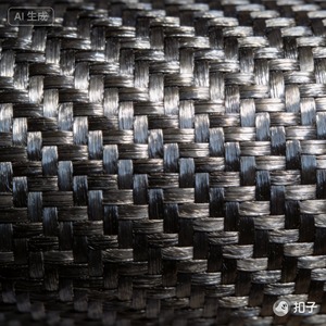 Tissu sergé 100 % fibre de carbone pour accessoires, anti-boulochage, très léger - Product Image 3