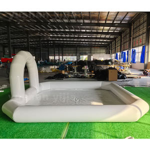 Piste de karting gonflable en PVC de 4 m pour usage commercial dans les centres commerciaux et les parcs d'attractions - Product Image 4