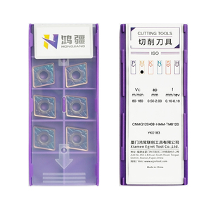 Directo de fábrica CNMG 120408 Herramientas de corte de carburo OEM Insertos personalizados para fresadora CNC Torneado de acero inoxidable - Product Image 4