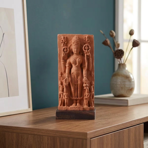 Escultura de la Diosa Hindú Gauri Parvati Inspirada en el Arte del Templo Indio del Siglo X, Decoración Devocional, Réplica de Museo - Product Image 3