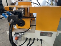 Machine automatique de chanfreinage de tubes à double tête pour le débavurage des extrémités de tuyaux en cuivre dans les collecteurs de refroidissement liquide CE