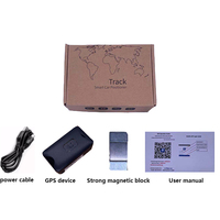 Petit traceur GPS magnétique sans fil pour scooter voiture Système de suivi d'espionnage caché Gsm Garantie 1 an Compatible PC Android iOS App