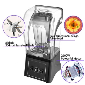 Licuadora de Alta Resistencia Hotel Smart de 2.5L para Mezclar Frutas y Hacer Smoothies con Cubierta Insonorizante, Licuadora de Alta Resistencia Hotel Smart de 2.5L - Product Image 2