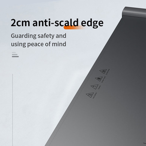 Extra-grande superfície aquecida aquecimento Mat 8-Level temperatura ajustável criança bloqueio dobrável Silicone Food aquecimento Mat - Product Image 6