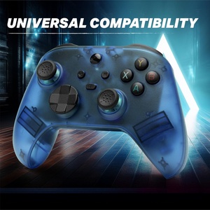 Bluetooth Dual Hall Joystick Wireless Game <b>Controller</b> Vibration Somatosensory Burst GamePad - Product Image 3