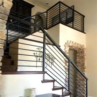 Daiya steel_railing_designs_for_balcony avec poteau rond et rond main courante finition miroir