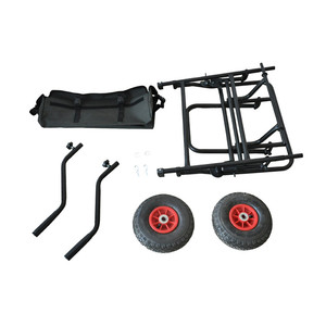 Özel TRL-001 sazan balıkçılık kamp açık çelik el el arabası tekerleği sazan balıkçılık Hardcart Trolly - Product Image 3