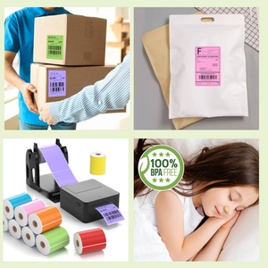 Étiquette thermique couleur 4x6 pouces personnalisée, résistante aux intempéries, pour codes-barres et expéditions - Product Image 6