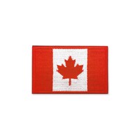 Écussons brodés Velcro drapeaux multinations certifiés CE, badges rectangulaires drapeaux nationaux, accessoires personnalisés pour équipement extérieur