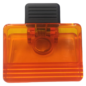 Promotie Rechthoek Grote Kantoor Koelkast Magneet Tas <span class=keywords><strong>Clip</strong></span> Magnetische Memo Doorzichtige Plastic Paperclip Koelkast Magneet Clips