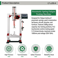 Durable Pneumatic Spring Life Tester Gas Strut Compression Fatigue Test Bench for Car Trunk & Office Chair