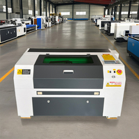 Máquina de Grabado Láser de CO2 de 40*60cm 6040 50W 60W 80W 100W 4060, Máquina de Corte Láser de Madera, Máquina de Grabado Láser de Acrílico