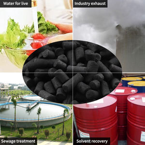 Carbone attivo colonnare 4mm a base di carbone per il recupero di nitroglicerina e solvente - Product Image 4