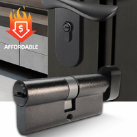 Serrure de porte à mortaise pneumatique de sécurité anti-effraction en zinc numérique Fac, avec 3 clés et entraxe de 60 mm, vente en gros