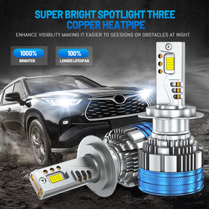 Prolink High Power 300W <span class=keywords><strong>LED</strong></span> Car Headlight Three-Copper Tube 6000K Temperatura de color H4 <span class=keywords><strong>H7</strong></span> 9005 Garantía de 2 años - Product Image 3