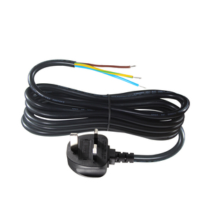 Mở rộng dây điện Dải mở kết thúc điện 3pin dây điện với Tước đóng hộp <span class=keywords><strong>AC</strong></span> dây điện - Product Image 4