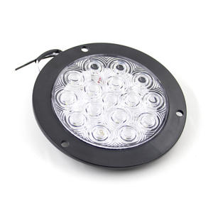 12V <span class=keywords><strong>rond</strong></span> <span class=keywords><strong>LED</strong></span> camion <span class=keywords><strong>feu</strong></span> arrière blanc ambre rouge stroboscopique <span class=keywords><strong>clignotant</strong></span> lumière pour bateau camping-car van caravane camion <span class=keywords><strong>LED</strong></span> voyant <span class=keywords><strong>d</strong></span>'<span class=keywords><strong>avertissement</strong></span> latéral - Product Image 3