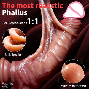 Kleine realistische Textur Weiche medizinische Silikon Slid-fähige Haut <span class=keywords><strong>Dildo</strong></span> mit Saugnapf für Anfänger taktil - Product Image 2