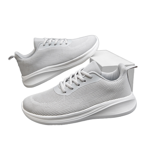 Chaussures de course décontractées unisexe en maille, grande taille, transfrontalières, style Quanzhou, à lacets, amortissantes, à bout large, pour l'été et le voyage - Product Image 1