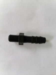 Conector PVDF con rosca macho M10 para manguera recta de 5.8 mm DI y 6.4 mm DI, accesorio de tubería con rosca macho - Product Image 4