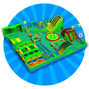 Y&G aufblasbarer Park Spielplatz Werkspreis aufblasbarer Kinderpark 30+ Design-Anwendungen verfügbar, Einrichtungsführung vor Ort