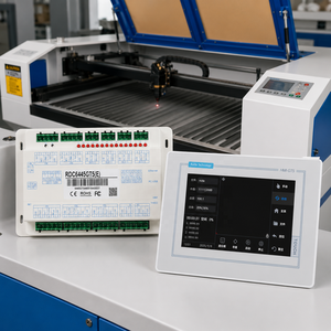 RUIDA RDC6445GT 5 Zoll Touchscreen <span class=keywords><strong>Laser</strong></span>-<span class=keywords><strong>Controller</strong></span> 4-Achsen Dual-Kanal CO2 <span class=keywords><strong>Laser</strong></span>-Schneid- und Graviersystem - Product Image 1