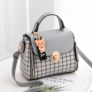 Beliebte Bolsos <span class=keywords><strong>De</strong></span> Mujer Bär Anhänger Umhängetaschen Damen Handtaschen PU Leder Damen Tasche für Frauen - Product Image 2