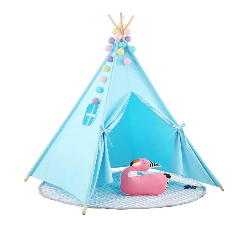 Nhà máy sản xuất tùy chỉnh tán Lều nhà trong nhà và ngoài trời trẻ em Lều Ấn Độ Kid teepee lều