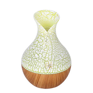 Diffuseur <span class=keywords><strong>d</strong></span>'huiles essentielles artisanal réutilisable 130 ml, veilleuse, purificateur <span class=keywords><strong>d</strong></span>'<span class=keywords><strong>air</strong></span>, <span class=keywords><strong>humidificateur</strong></span> vase à effet craquelé économe en énergie pour - Product Image 6