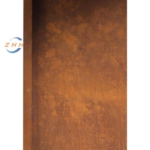 Almacenamiento de leña de acero Corten Refugio de madera Estante de leña Estantería de madera Pantalla de privacidad, bajo mantenimiento. - Product Image 4