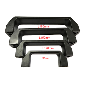 180ミリメートルBlack Plastic Square Pull Handles