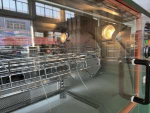 Rôtisserie <span class=keywords><strong>horizontale</strong></span> de <span class=keywords><strong>poulet</strong></span> de gaz d'acier inoxydable/four rôtissoire commercial - Product Image 5