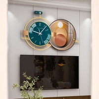Horloges murales numériques à grand écran LCD nordique créatif moderne pour la décoration de la maison