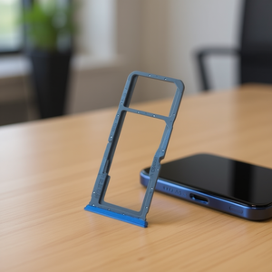 Bandeja para Tarjetas SIM y Micro SD para Oppo A54 5G 2021, Material ABS Azul - Product Image 3