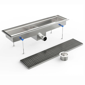 Tuyến tính công nghiệp thép không gỉ hình chữ nhật thoát nước sàn nặng-Nhiệm vụ Thương mại hệ thống thoát nước cho chế biến thực phẩm - Product Image 1
