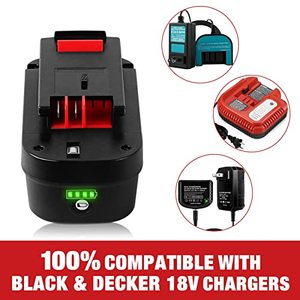 <span class=keywords><strong>Batteria</strong></span> agli Ioni di Litio 18V 20V 40V Sostitutiva per Utensili Elettrici 18 Volt per <span class=keywords><strong>Batteria</strong></span> HPB18 LBX2020 LST136 - Product Image 5