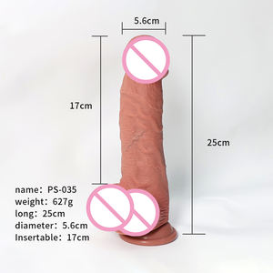 Интимные товары для женщин: ультрареалистичный дилдо с присоской для использования без рук, имитирующий пенис, секс-игрушка для женщин - Product Image 2