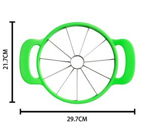 Outils <span class=keywords><strong>de</strong></span> coupe ronds pour fruits et légumes <span class=keywords><strong>de</strong></span> <span class=keywords><strong>cuisine</strong></span>, trancheuse manuelle en acier inoxydable <span class=keywords><strong>de</strong></span> grande taille, melon d'eau et cantaloup, gadgets - Product Image 2