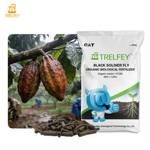 Gránulos <span class=keywords><strong>de</strong></span> Fertilizante Base Orgánica <span class=keywords><strong>de</strong></span> Mosca Soldado Negra para Árboles Frutales, Mango, Cítricos, Plátano y <span class=keywords><strong>Salud</strong></span> del Suelo - Product Image 1