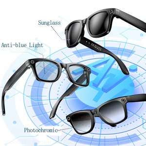 Lunettes intelligentes W610 anti-tremblement avec caméra 800W, enregistrement vidéo, reconnaissance intelligente, traduction IA en temps réel et enregistrement vocal - Product Image 1