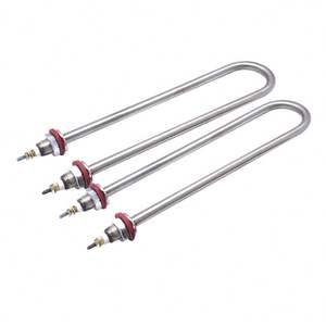 Elemento Calentador Tubular de Agua Eléctrico de Incoloy de 380V 12kW para Calentamiento de Calderas de Agua - Product Image 5