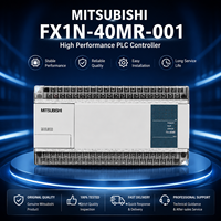 Contrôleur programmable Mitsubishi FX1N-40MR-001 MELSEC PLC 24DI 16DO, sortie relais AC 85-264V, fabriqué au Japon